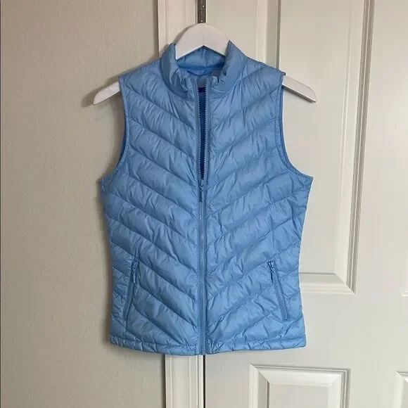 J. McLaughlin alumni Quilted Stand Collar Down Filled Vest - Picture 5 of 6